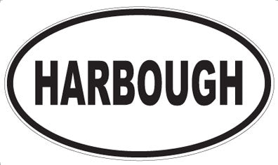 HARBOUGH - Oval Magnet