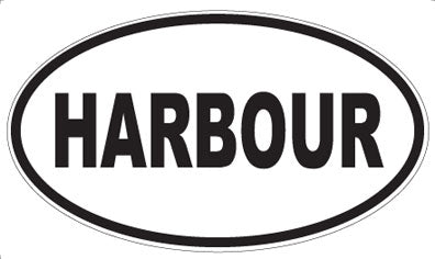 HARBOUR - Oval Magnet