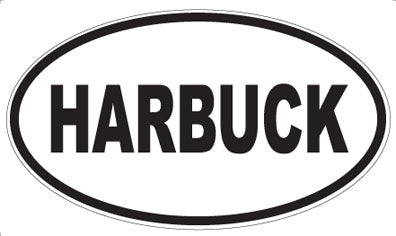 HARBUCK - Oval Magnet