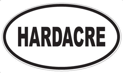 HARDACRE - Oval Magnet