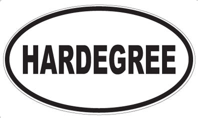 HARDEGREE - Oval Magnet