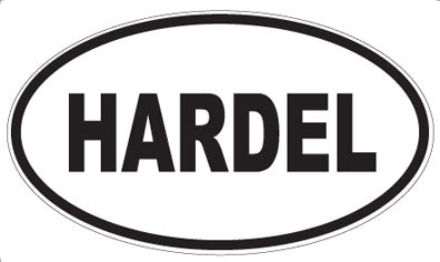 HARDEL - Oval Magnet