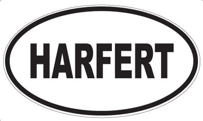 HARFERT - Oval Magnet