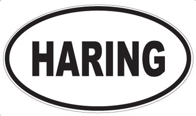 HARING - Oval Magnet