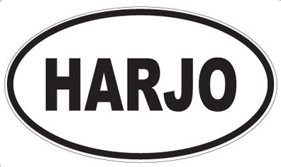 HARJO - Oval Sticker