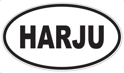 HARJU - Oval Sticker