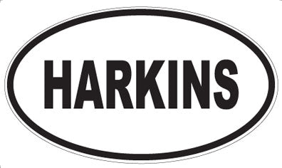 HARKINS - Oval Magnet