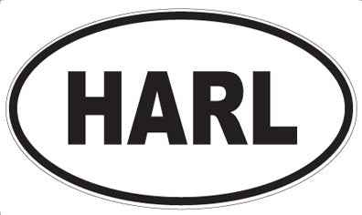 HARL - Oval Magnet
