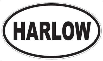 HARLOW - Oval Sticker