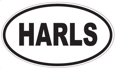HARLS - Oval Magnet
