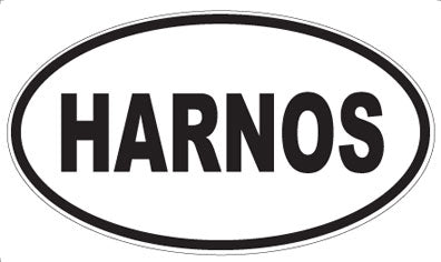 HARNOS - Oval Sticker