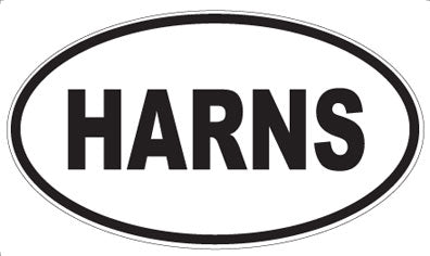 HARNS - Oval Sticker