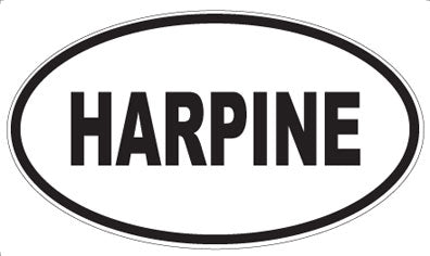 HARPINE - Oval Magnet