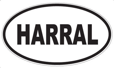 HARRAL - Oval Magnet