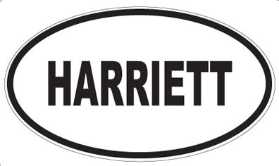 HARRIETT - Oval Sticker