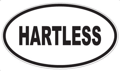 HARTLESS - Oval Magnet