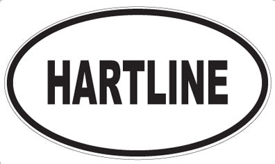 HARTLINE - Oval Sticker
