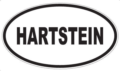 HARTSTEIN - Oval Sticker