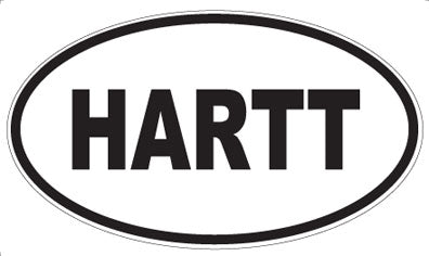 HARTT - Oval Sticker