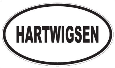 HARTWIGSEN - Oval Magnet