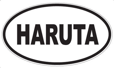 HARUTA - Oval Sticker
