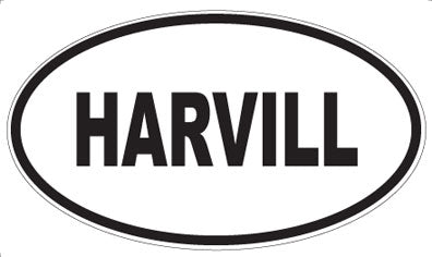HARVILL - Oval Magnet