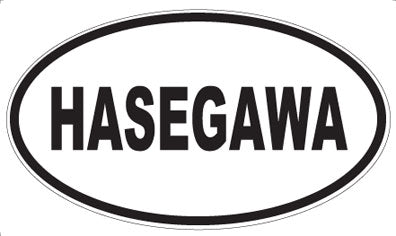 HASEGAWA - Oval Sticker