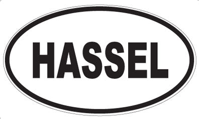 HASSEL - Oval Magnet