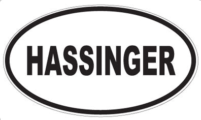 HASSINGER - Oval Magnet