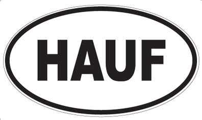 HAUF - Oval Magnet