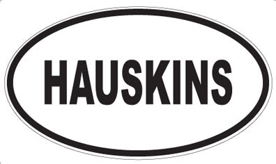 HAUSKINS - Oval Sticker