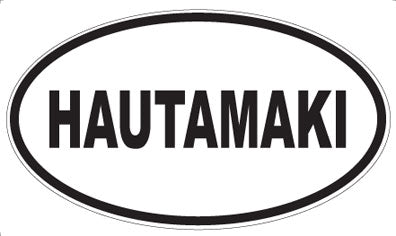 HAUTAMAKI - Oval Sticker