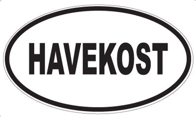 HAVEKOST - Oval Sticker