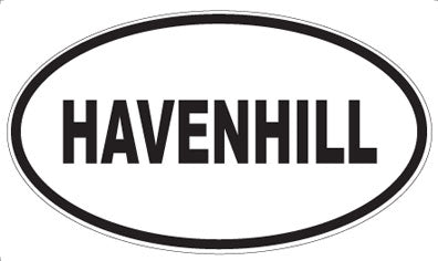 HAVENHILL - Oval Sticker