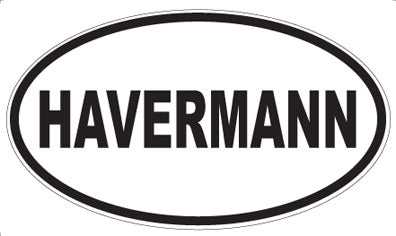 HAVERMANN - Oval Sticker