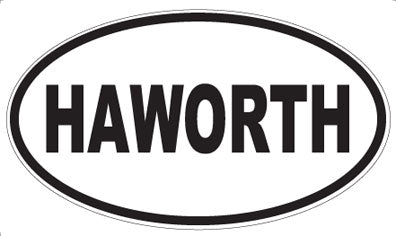 HAWORTH - Oval Sticker