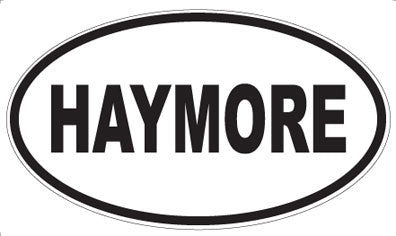 HAYMORE - Oval Sticker