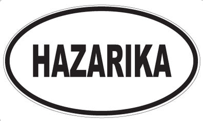 HAZARIKA - Oval Magnet