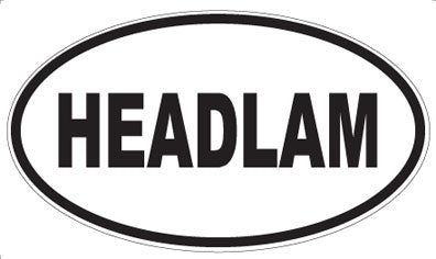 HEADLAM - Oval Magnet