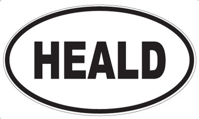 HEALD - Oval Sticker