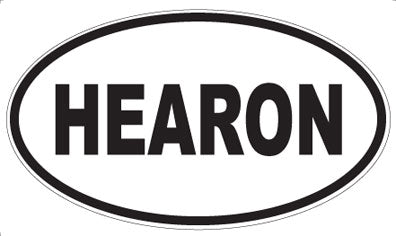 HEARON - Oval Magnet