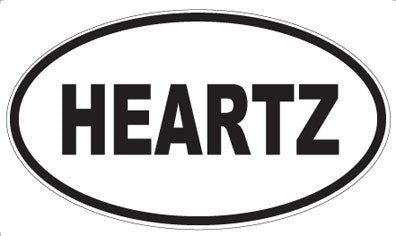 HEARTZ - Oval Magnet