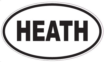 HEATH - Oval Magnet