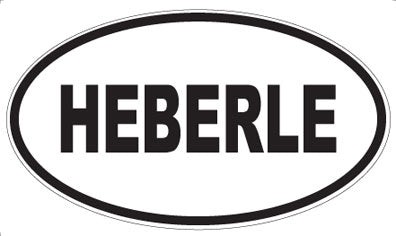 HEBERLE - Oval Magnet