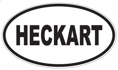 HECKART - Oval Magnet