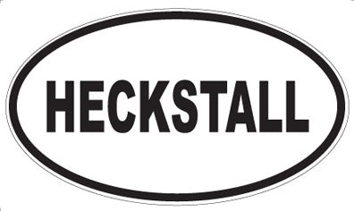 HECKSTALL - Oval Magnet