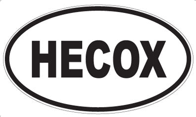 HECOX - Oval Magnet