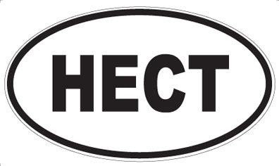 HECT - Oval Magnet