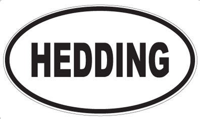 HEDDING - Oval Magnet