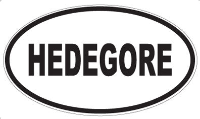 HEDEGORE - Oval Magnet